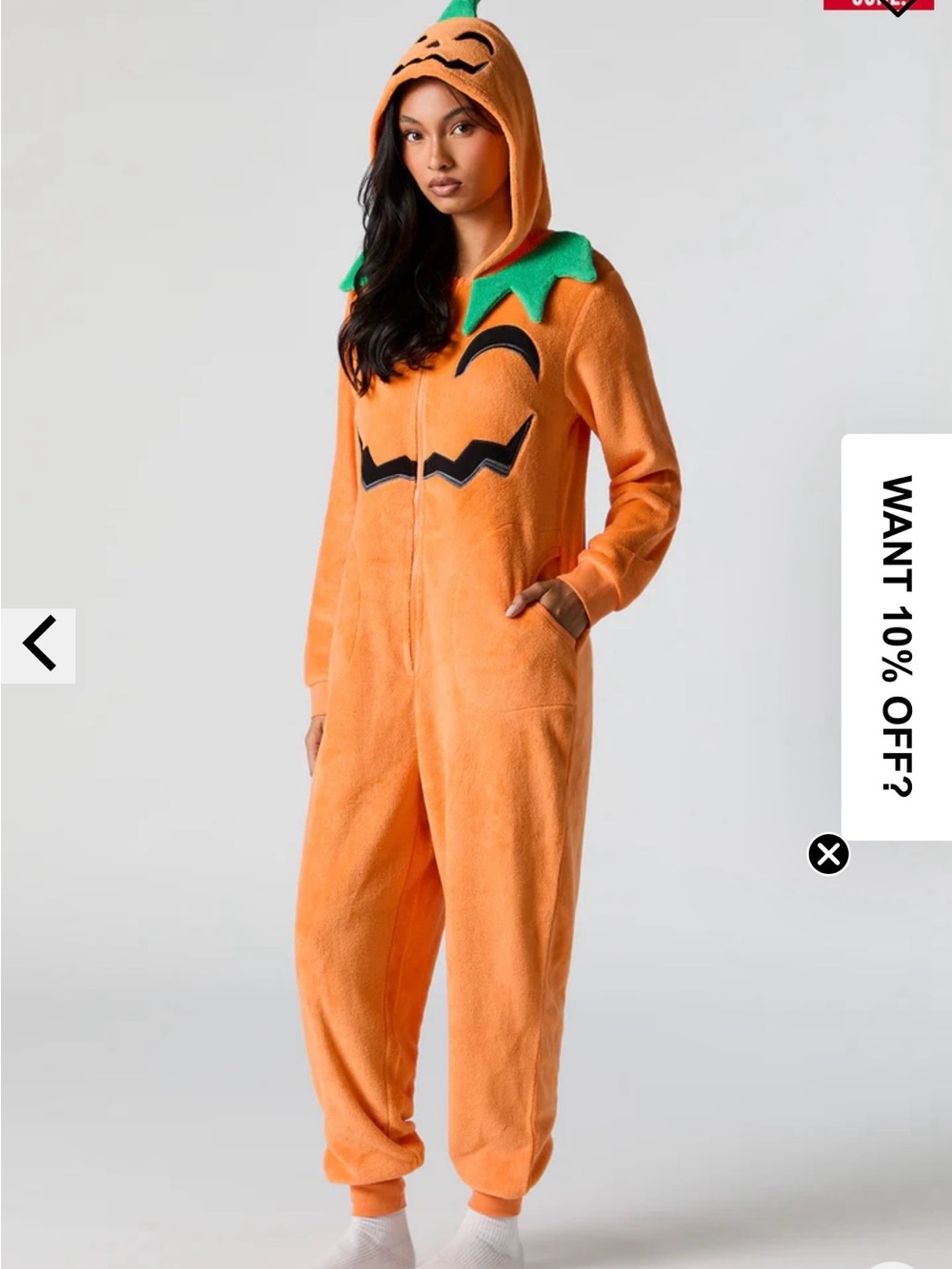 ☀️ Forever 21 ☀️ pumpkin onesie